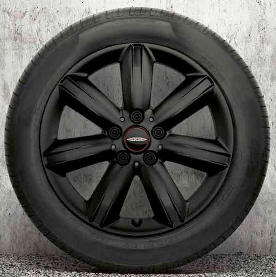 MINI F60 Winter Komplettradsatz JCW Star Spoke Schwarz matt 539