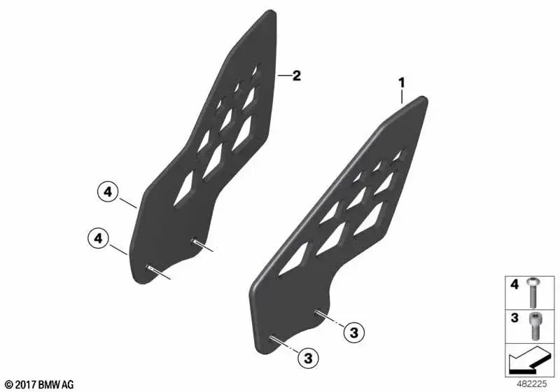 BMW Linsenflanschkopfschraube (M6X35 8.8 MK)