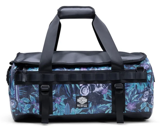 Harley-Davidson x Reyn Spooner Hawaiian Seesack - Schwarz