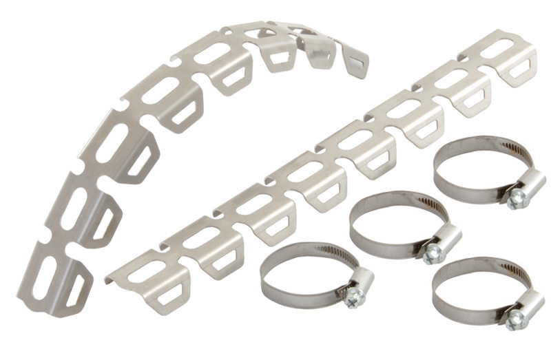 Krümmerschutz flexibel Universal, 35-42mm z.B. für BMW F800GT/F650GS(Twin)/F700GS/F800GS/F800GS Adve