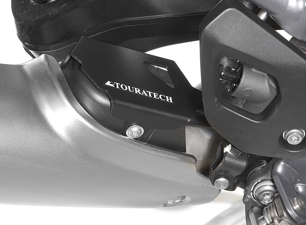 Schutz Abgasklappe, schwarz für BMW R1250GS/ R1250GS Adventure/ R1200GS (LC) / R1200GS Adventure (LC