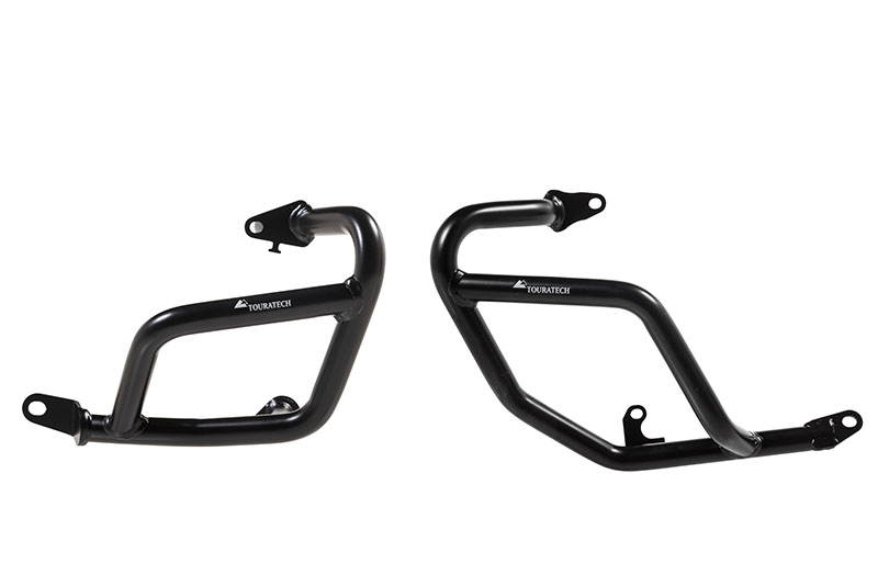 Motorsturzbügel Edelstahl schwarz, für BMW F850GS / F750GS