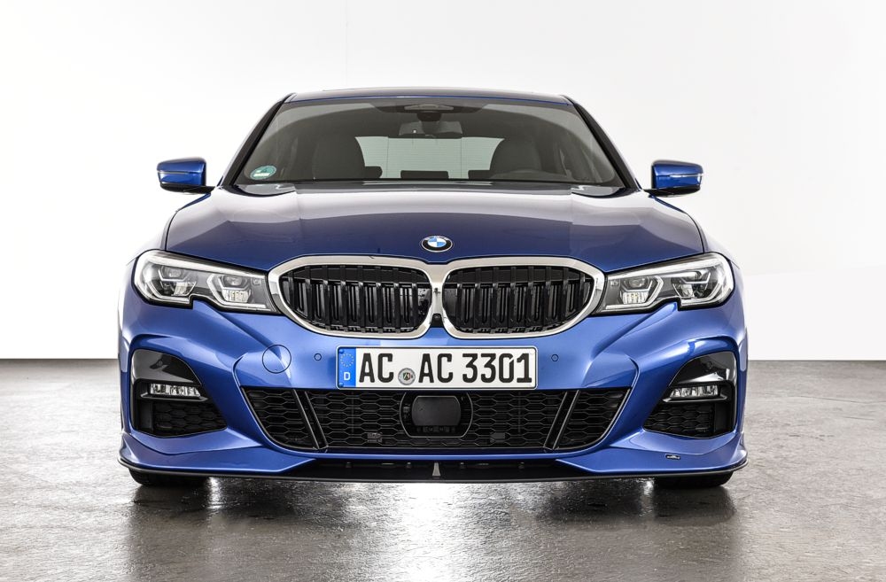 AC Schnitzer Frontsplitter für BMW 3er G20 Limousinve mit M Aerodynamikpaket und AC Schnitzer Fronts