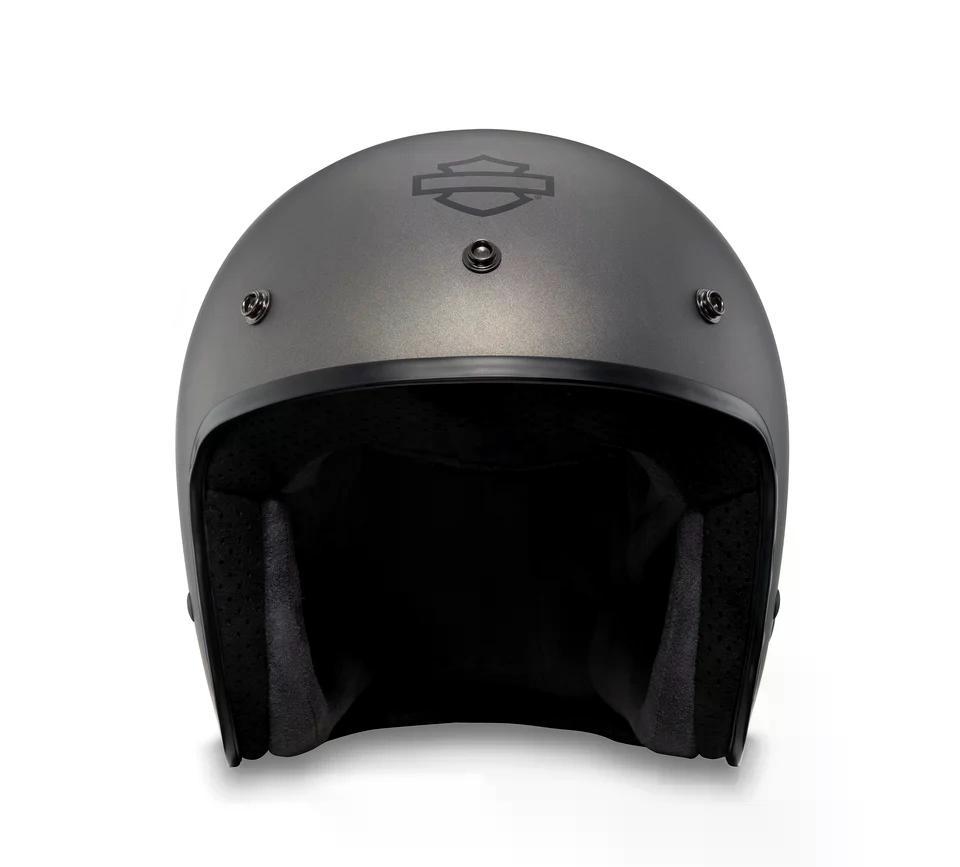 Harley Davidson Fury N04 Bluetooth Jethelm - Matte Silver