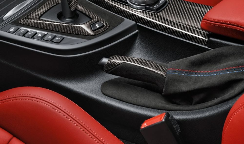 BMW M Performance 1er F20 F21 2er F22 F23 Handbremsgriff mit Alcantara Balg