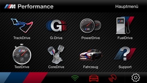 Orig. BMW M Performance Drive Analyser für alle iOS und Android Geräte