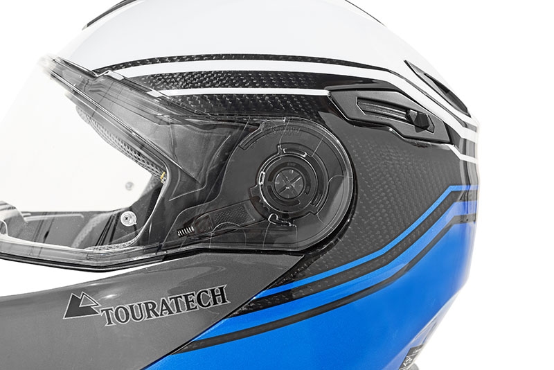 Umbau-Kit für Touratech Aventuro Traveller Visier, klar inkl. Schrauben
