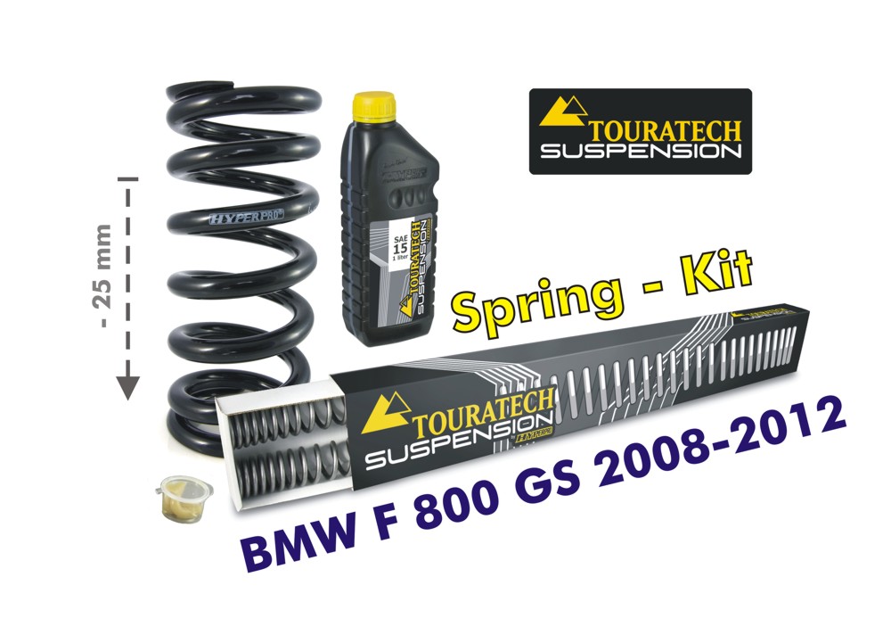 Tieferlegung um 25mm BMW F800GS 2008 - 2012 Austauschfedern