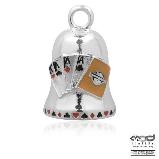 HD Harley Davidson Riding Bell "Poker"