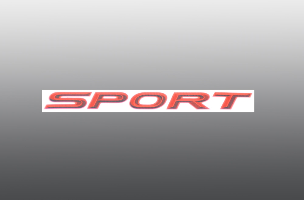 AC Schnitzer Typenbezeichnung Emblem für BMW M5, M6, X5M, X6M Sport