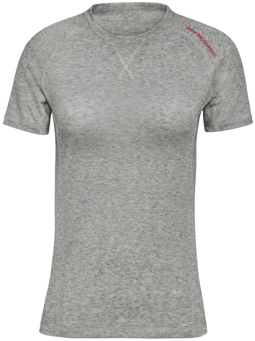 BMW Motorrad T-Shirt Function Summer Damen Hellgrau Melange