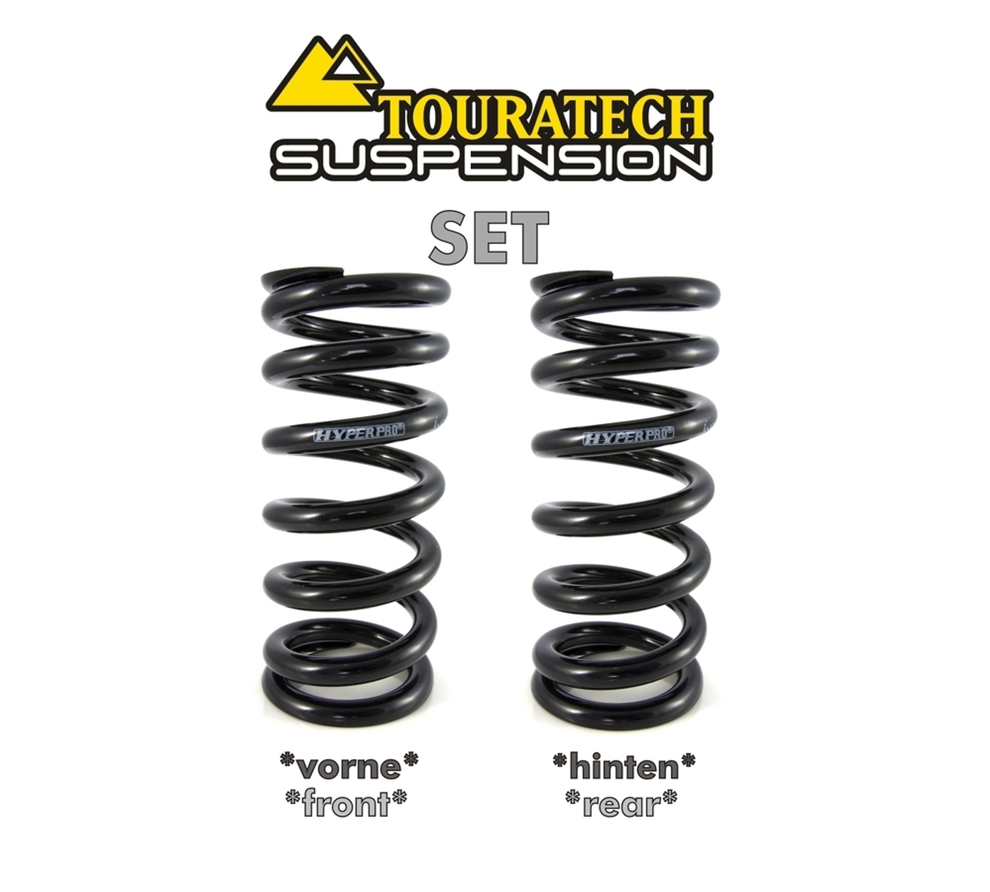 Touratech Suspension Austauschfedern für BMW R 1250 GS LC ADVENTURE (nur mit Original Werkstieferleg