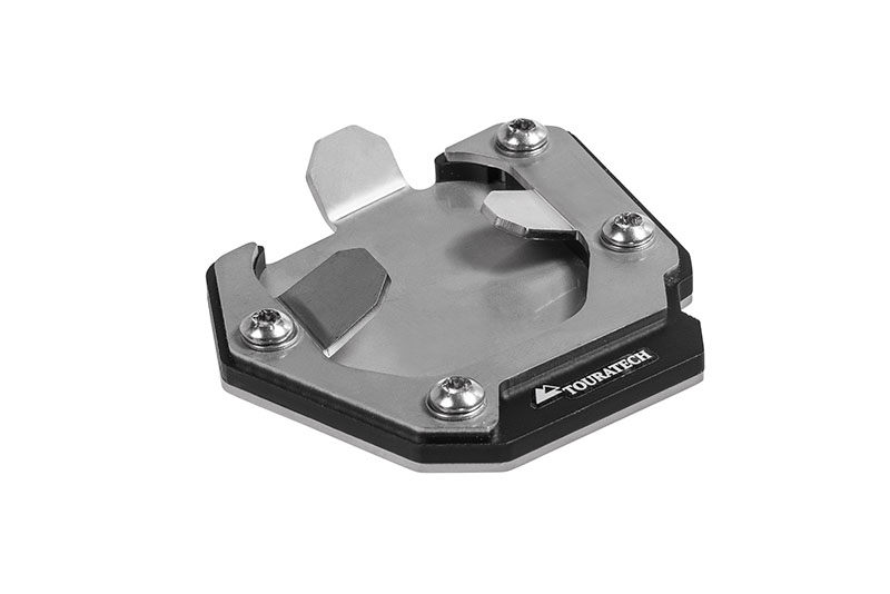 Seitenständerauflagenverbreiterung Silber/Schwarz für Yamaha Ténéré 700