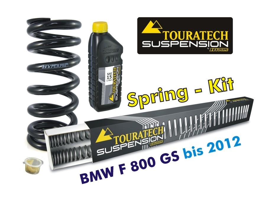 Progressive Federn für Gabel und Federbein BMW F800GS bis 2012 *Austauschfedern*