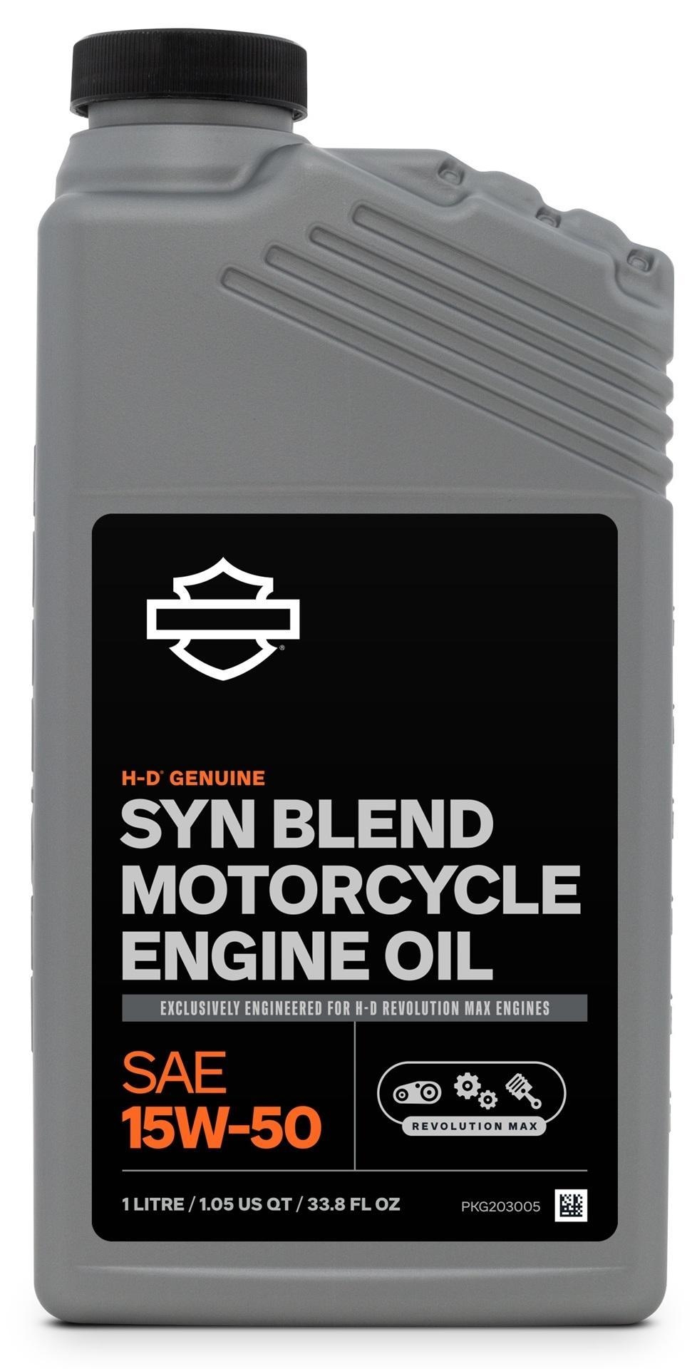 Harley Davidson Genuine SYN Blend 15W50 Motoröl 1 Liter