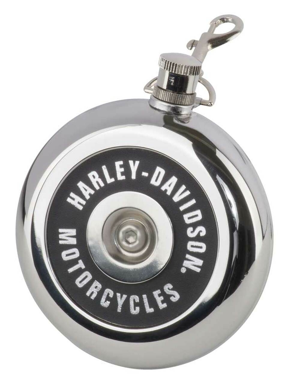 Harley Davidson Flachmann im Luftfilter Design