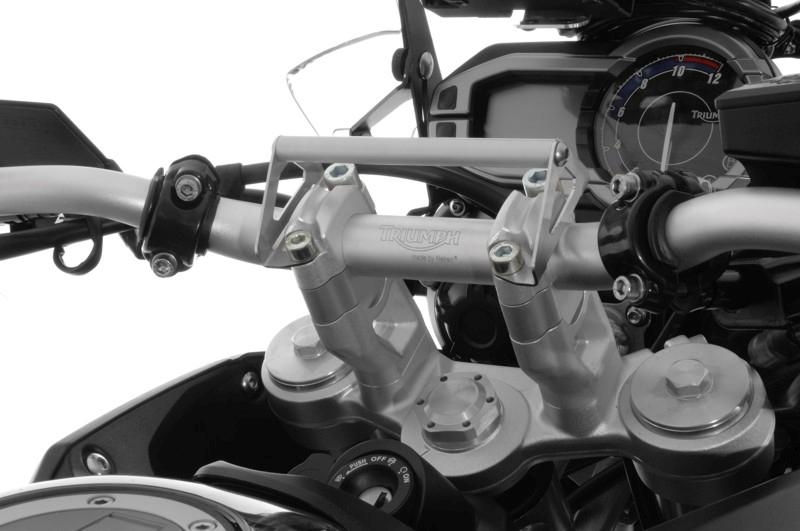 GPS Anbauadapter Lenkerklemmung für Triumph Tiger 900/ 1200/ 800