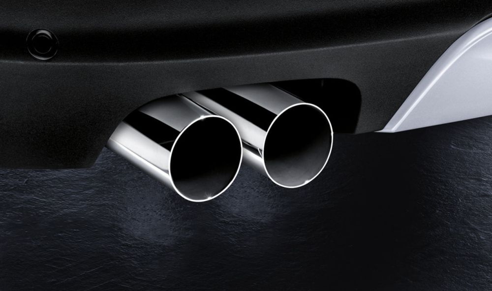 BMW M Performance X3 F25 X4 F66 Endrohrblende Chrom 6-Zylinder Optik