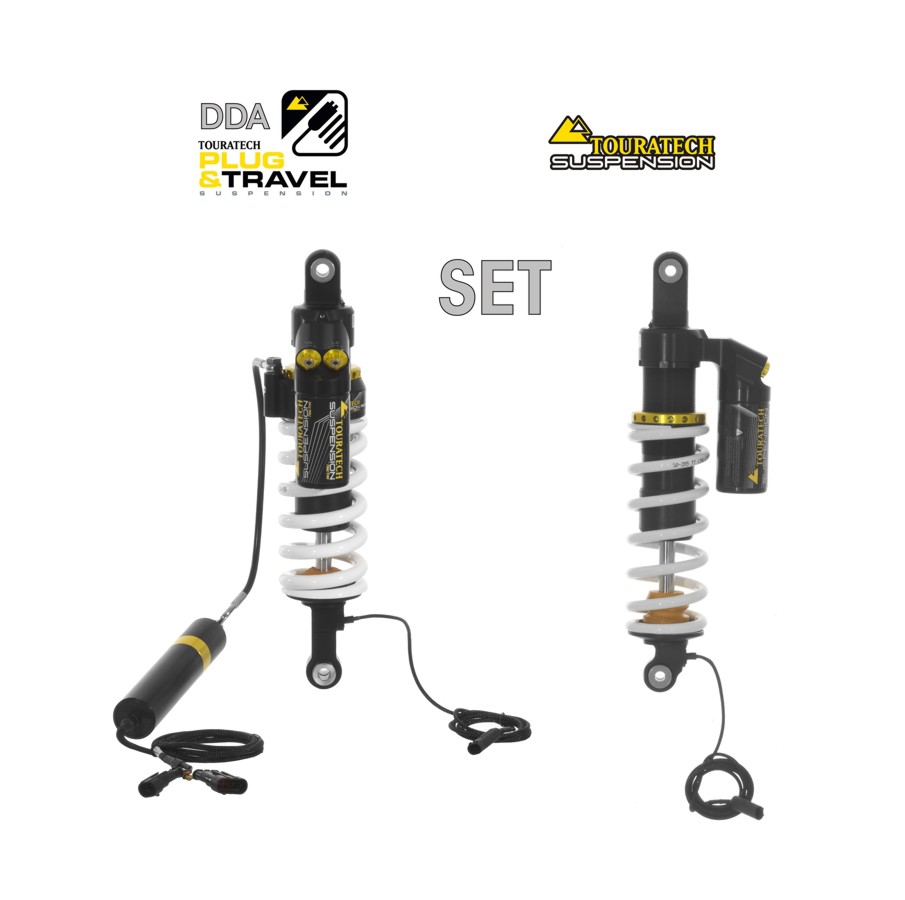 Touratech Suspension FAHRWERKS-SET- DDA / Plug & Travel für BMW R 1200GS/R1250GS ab 2017