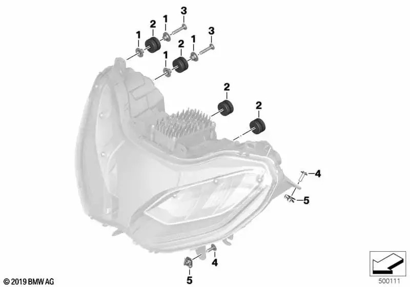 BMW Linsenschraube (M5X30 mm)