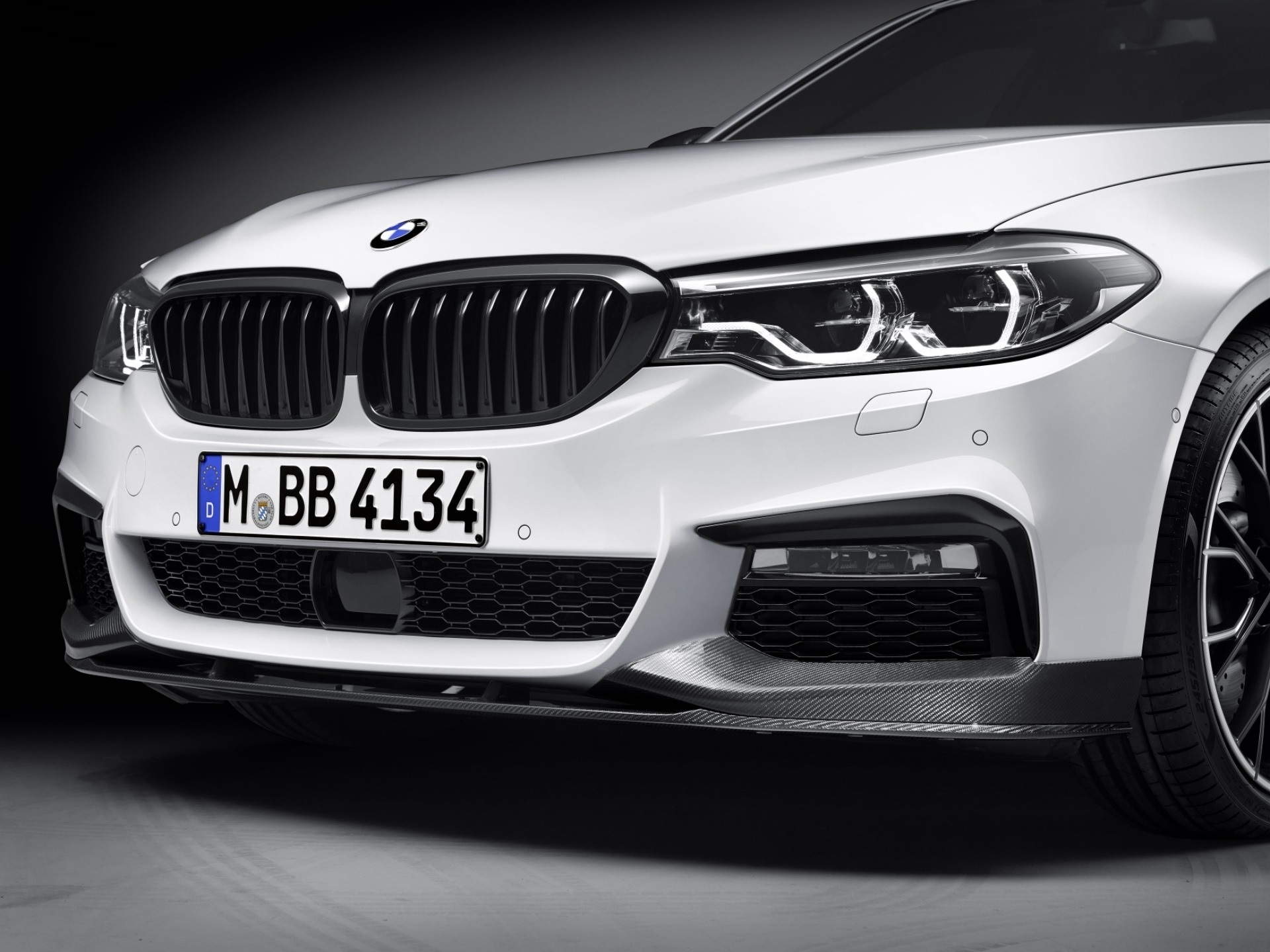 BMW M Performance 5er G30 G31 Satz Frontziergitter Ziergitter schwarz