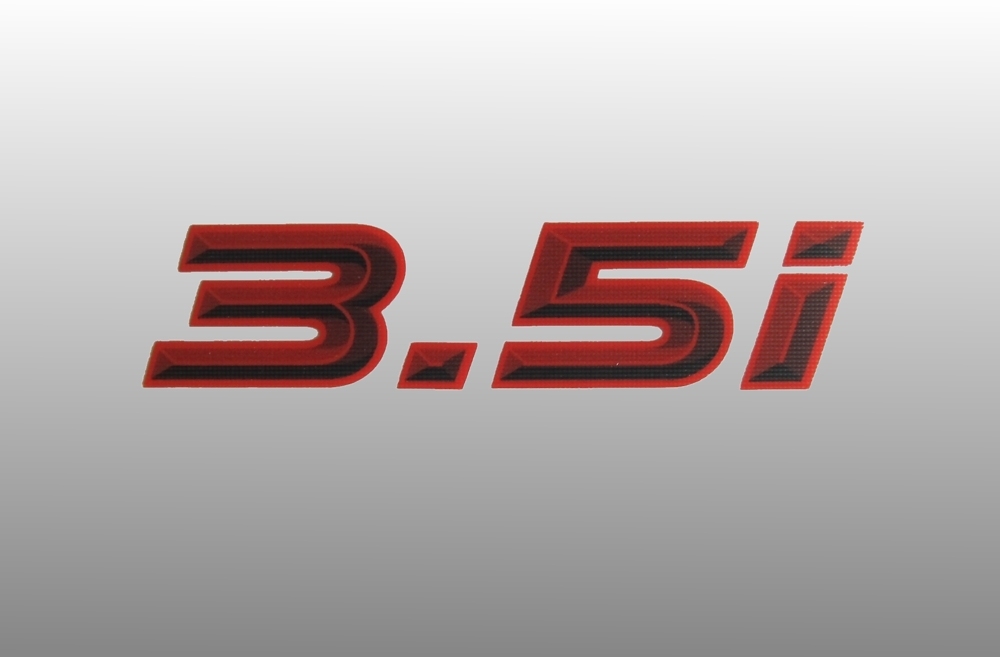 AC Schnitzer Typenbezeichnung Emblem Folie für alle BMW + MINI 3.5i