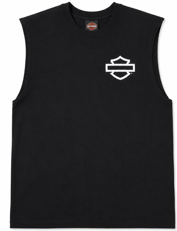 Harley-Davidson Muscle Shirt Let´s F*ing Ride schwarz