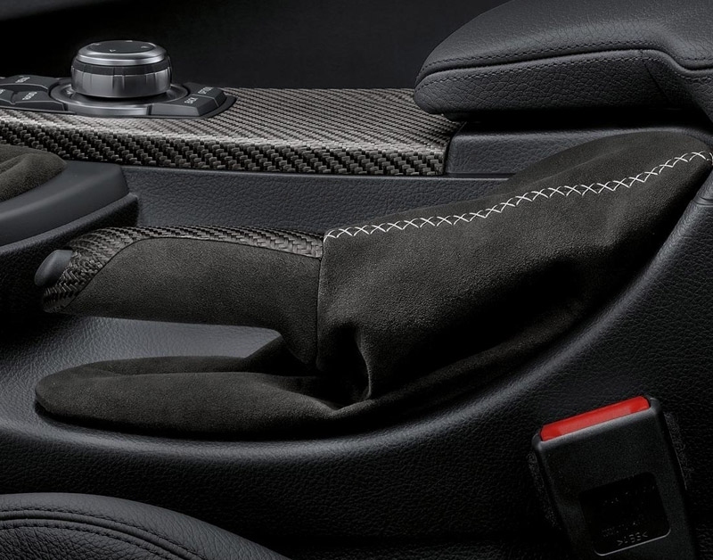 orig. BMW M Performance Handbremsgriff Carbon mit Alcantarabalg 1er F20 F21 2er F22 F23