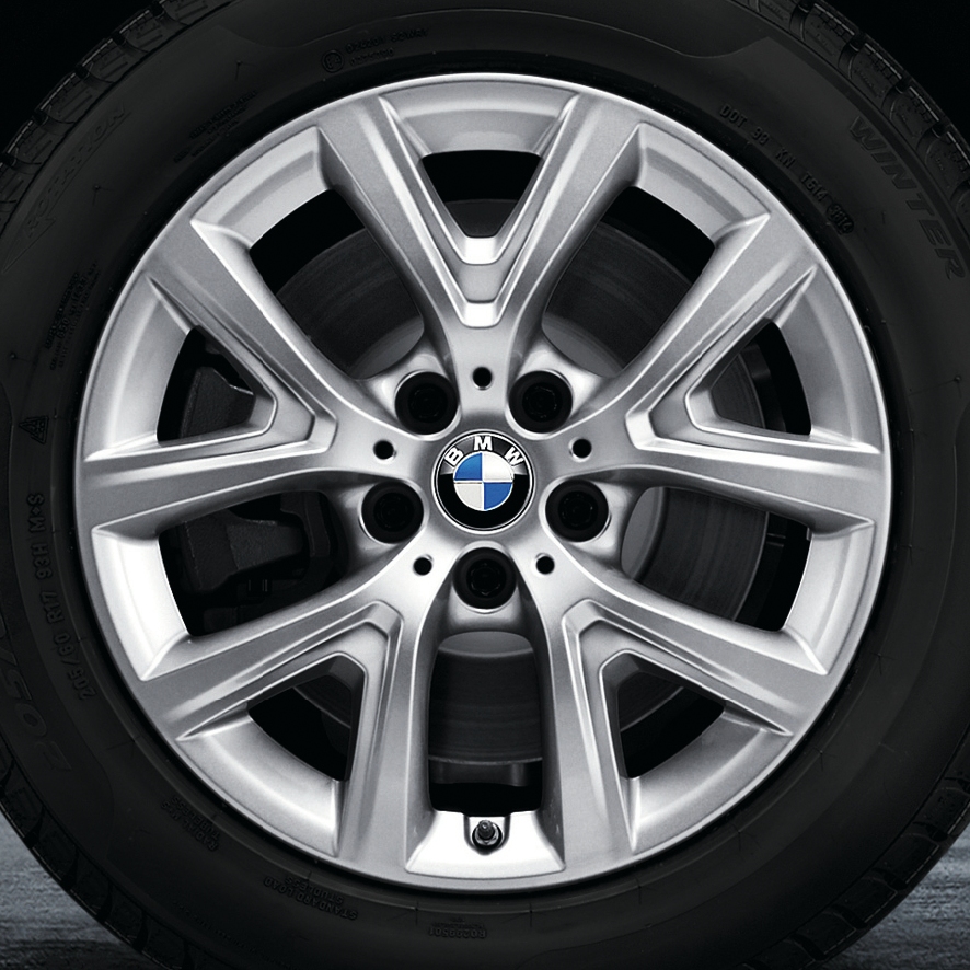 BMW X1 F48 F48N X2 F39 Winter Komplettradsatz Y-Speiche Reflexsilber 574