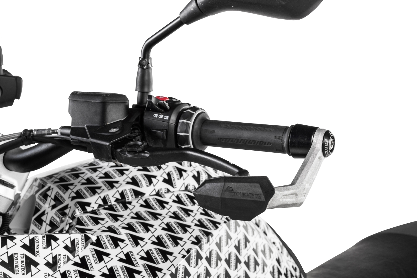 Handprotektoren DEFENSA Leverguard, silber, für BMW R1250GS/ R1250GS Adventure/ R1200GS ab 2013/ R12