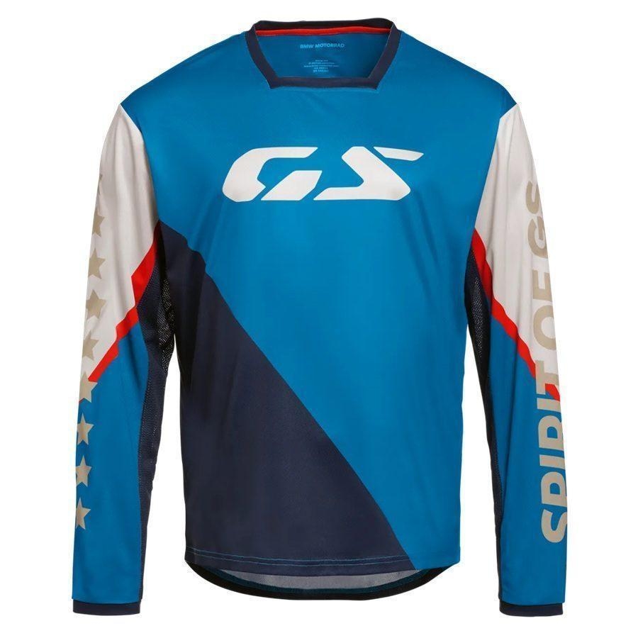 BMW Unisex Longsleeve GS Oversized Blau