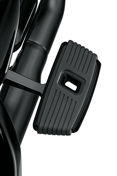 Harley Davidson Kahuna Kollektion Trittbretter-Kits Sozius Schwarzglänzend 50501228