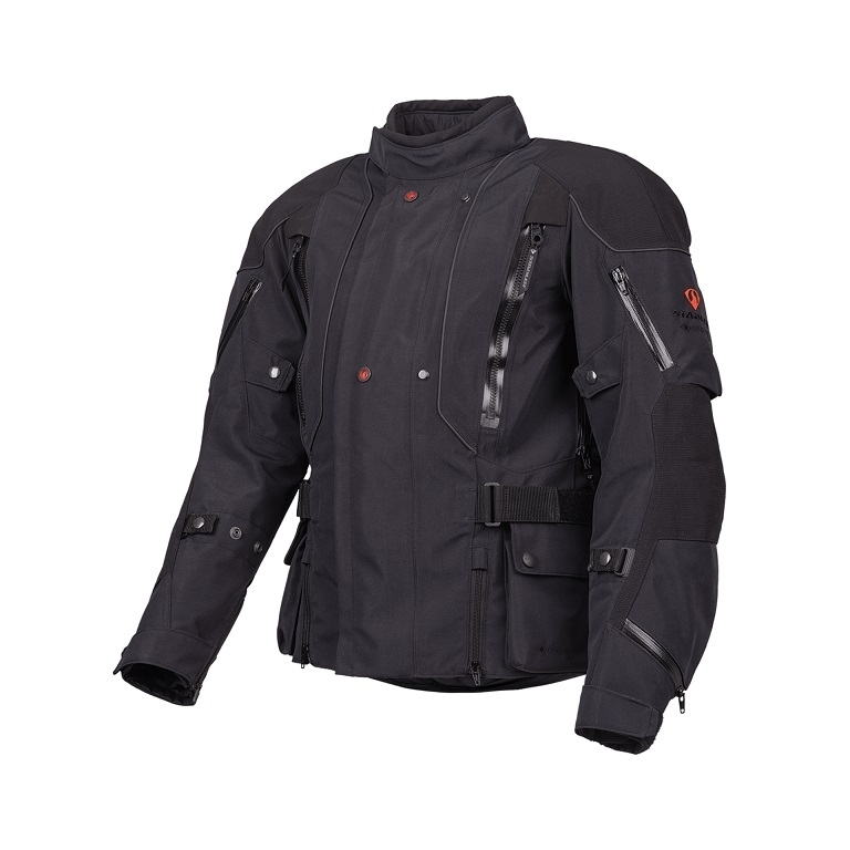Stadler Herren Motorrad Jacke Treasure Pro schwarz