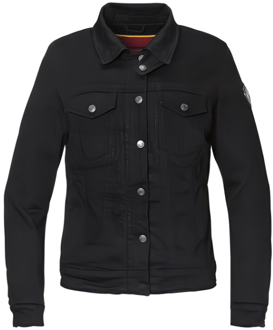 BMW Jeans-Jacke RoadCrafted 100 Years Slim schwarz Damen